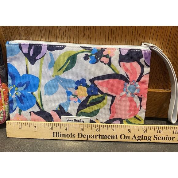 Vera Bradley Cosmetic Bags Lot Of 2 Makeup Toiletry - Picture 6 of 6